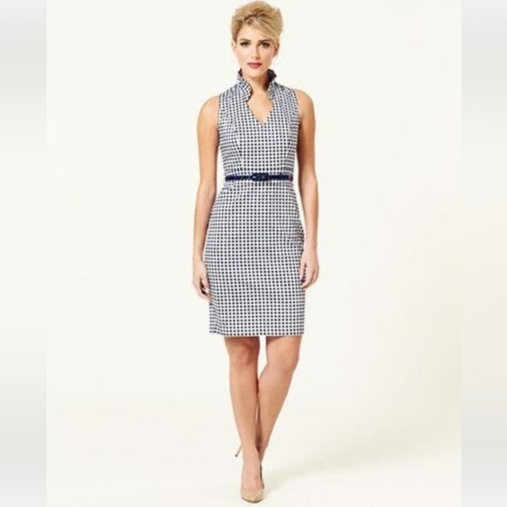 PORTMANS Bella Linen Bodice Wrap Midi Dress